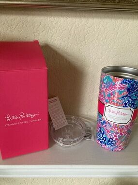 Lilly Pulitzer ‘Splendor in the Sand’ Floral Insulated 20 Ounce Tumbler